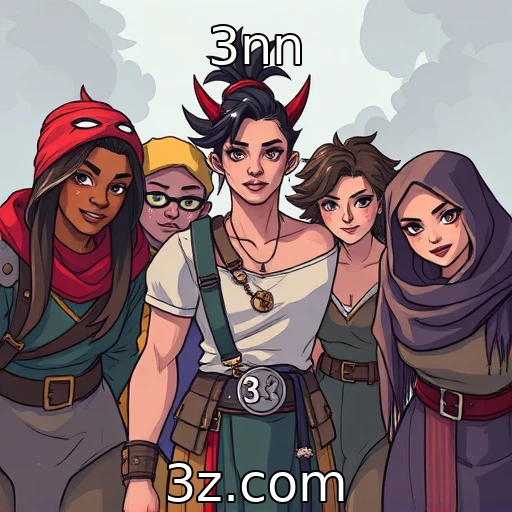 Aumento da diversidade em personagens de jogos